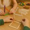 Craft Sticks 4.5" x 3/8" – Natural or Assorted Colors – 500 or 1000 Pack | Wooden Craft Sticks for Kids Crafts & Classroom Projects